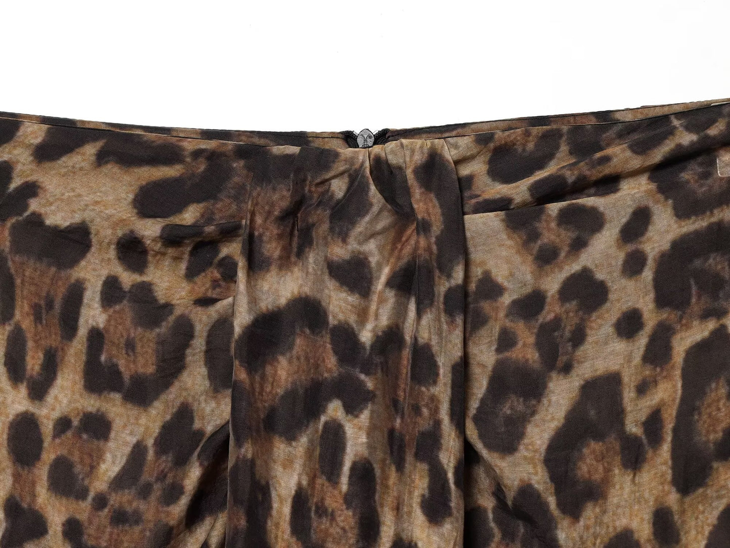 Women's animal striped Wrapping style printed skirt